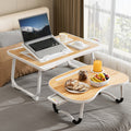 portable laptop bed table cup holder multifunctional tray